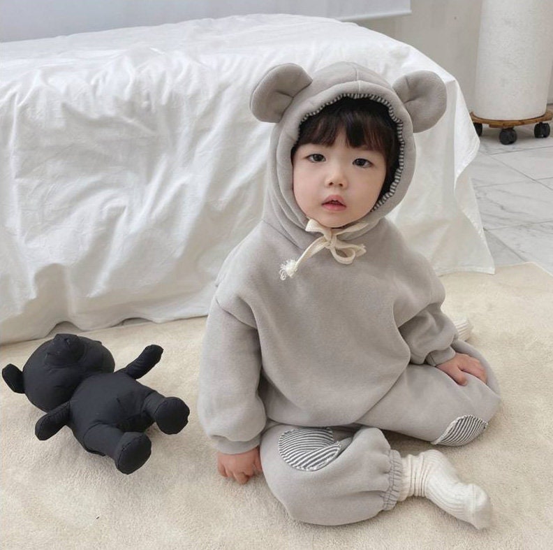 Baby Cub Sweatsuit Set for Toddlers