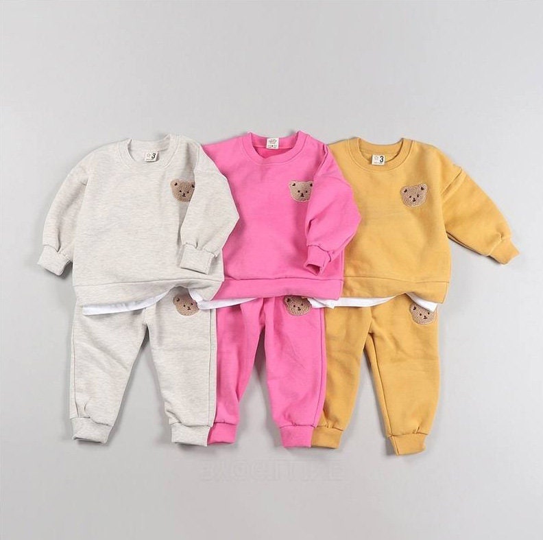 Baby Cub Sweatsuit Set for Toddlers and Kids