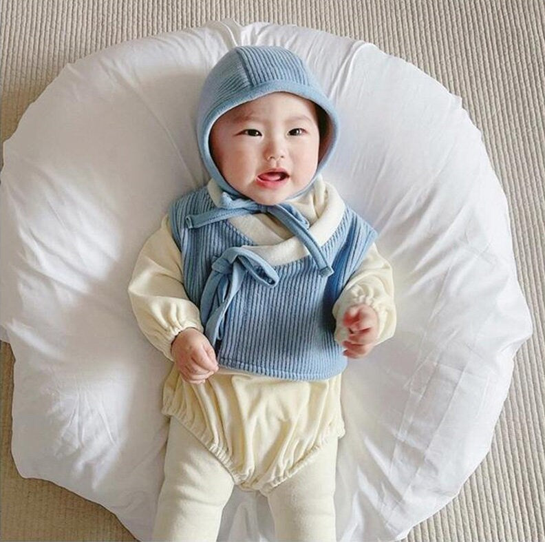 Dakota Korean Winter Hanbok for Babies