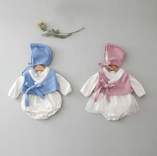 Dakota Korean Winter Hanbok for Babies