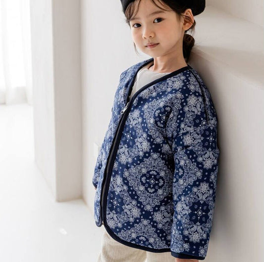 Charlie Reversible Paisley Jacket for Kids