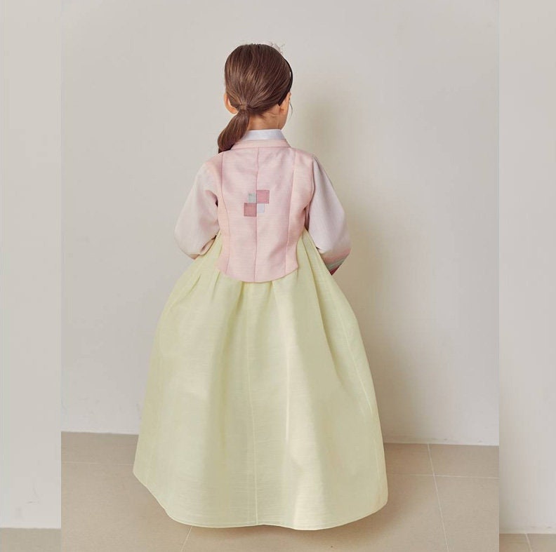 Rosie Korean Traditional Formal Dol Hanbok for Girls