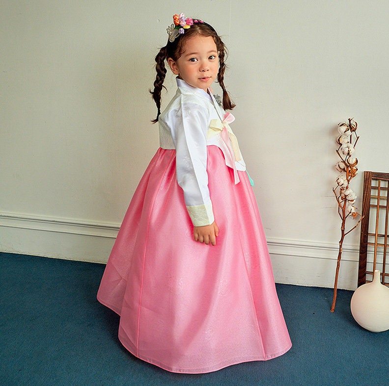 Nora Korean Traditional Formal Hanbok for Girls