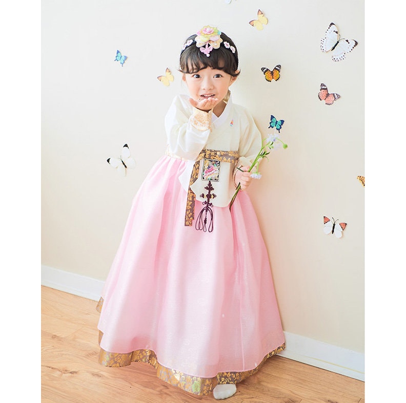 Emilia Korean Traditional Hanbok for Girls