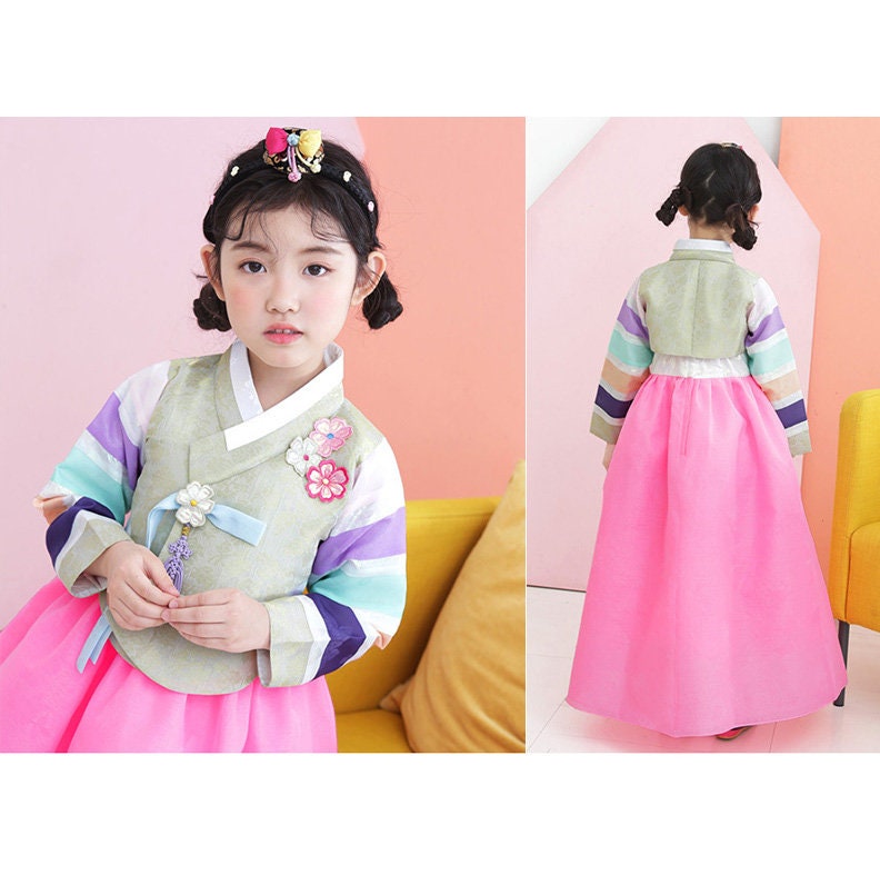 Nina Korean Traditional Formal Hanbok for Girls