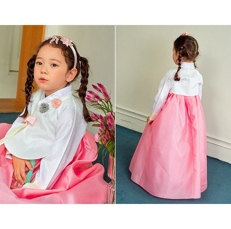 Nora Korean Traditional Formal Hanbok for Girls