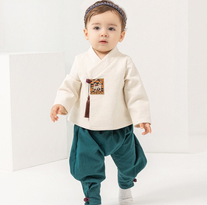 Levi Traditional Korean Everyday Wear Daily Cotton Hanbok for Boys